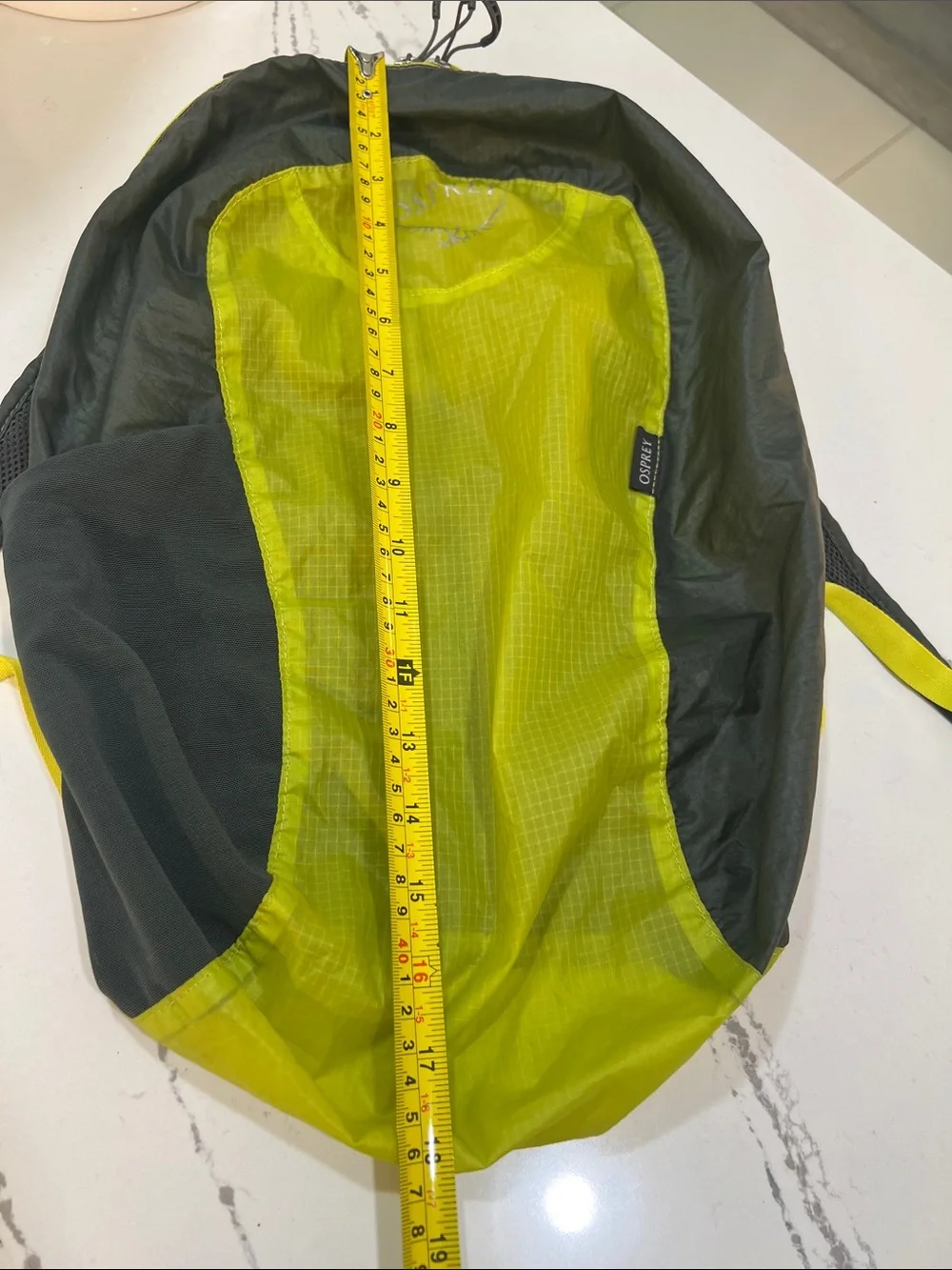 OSPREY Ultralight Stuff Pack 18L Backpack Olive Green Lime Packable Unisex